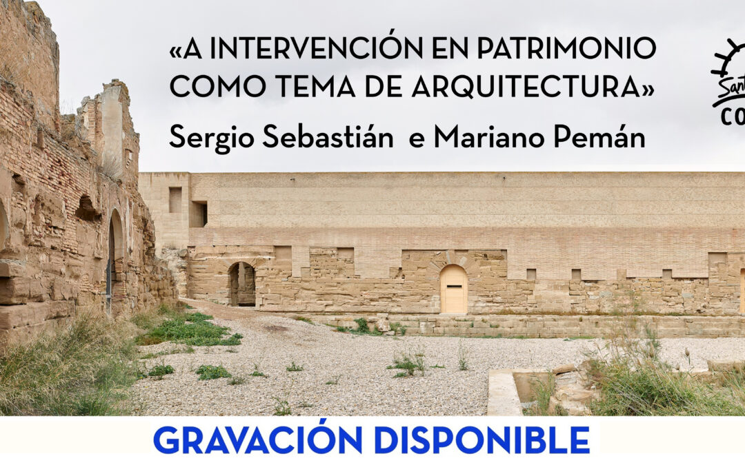 Gravación dispoñible da conferencia Sebastián – Pemán Arquitectos