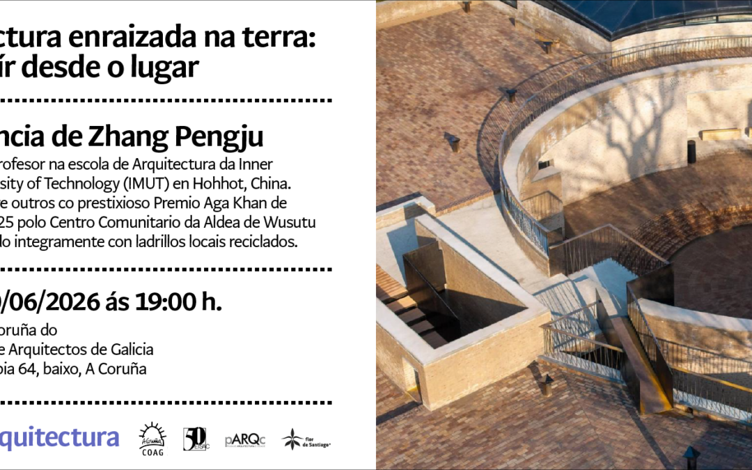 Conferencia do arquitecto chino ZHANG PENGJU