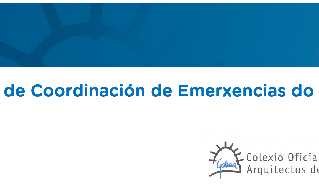 Creación do Grupo de Coordinación de Emerxencias do COAG