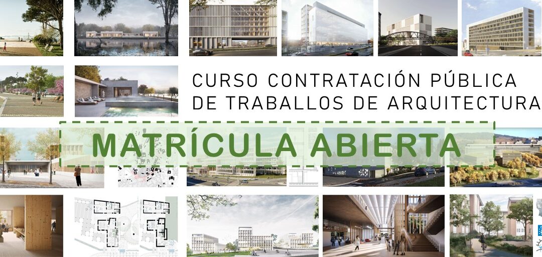 Abierta la matrícula en el Curso de Contratación Pública de Trabajos de Arquitectura COAG EGAP