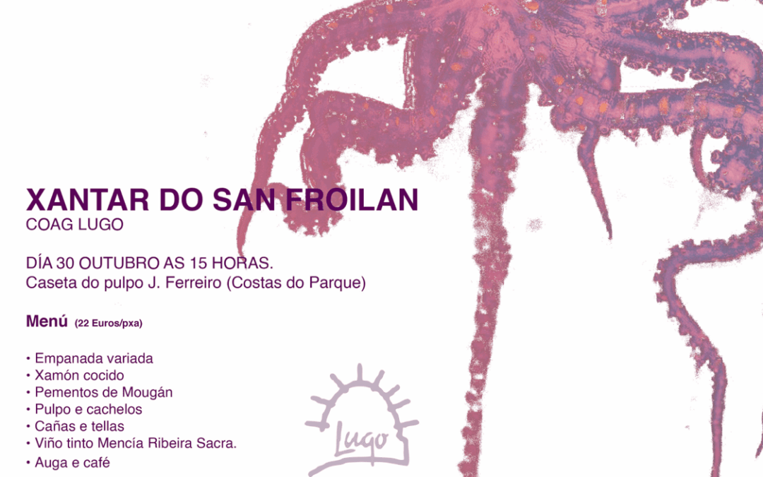Pulpada de San Froilán do COAG Lugo 30 outubro